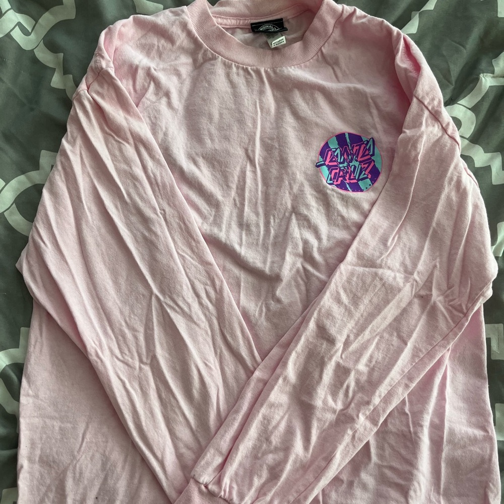 santa cruz pink long sleeve
